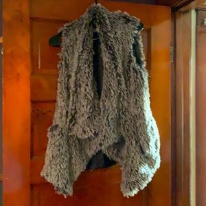 YS Democracy furry vest